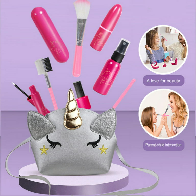  Kids Makeup Sets for Girls 5-8, Make Up Kits for Girls Ages  6-12, Unicorn Toys for Girls Age 4-6, Girl Toy Gift for Ages 3 4 5 6 7 8 9