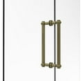 thumbnail image 2 of Contemporary 12 Inch Back to Back Shower Door Pull with Twisted Accent, 2 of 7