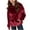 Wine, variant on QQAMB Sweatshirts for Girls Velour Fall Winter Warm Soft Pullover Sweatshirts Oversized Teen Fleece Fuzzy Tops with Pockets,6 Years