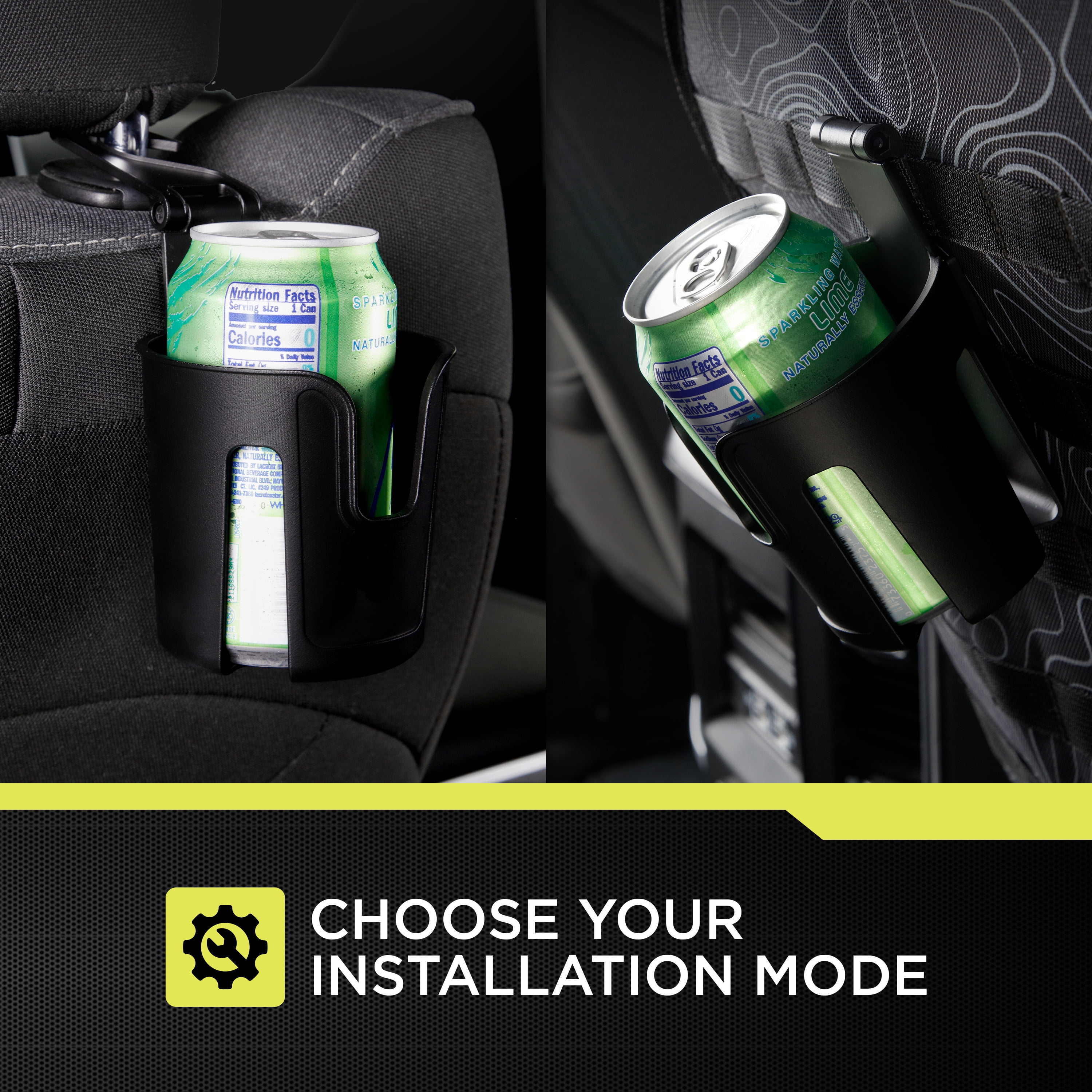 Auto Drive MOLLE Strap Compatible Cup Holder, Universal, AC533821