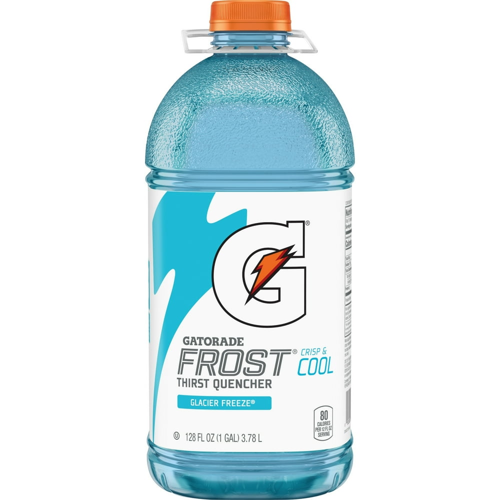 Gatorade Frost Thirst Quencher Sports Drink, Glacier Freeze, 128 oz
