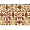 thumbnail image 1 of Ahgly Company Indoor Rectangle Abstract Brown Modern Area Rugs, 2' x 3', 1 of 4