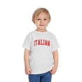 thumbnail image 3 of Italian Italy Toddler Shirt Gifts Boy Girl Size 2T-5T, 3 of 4