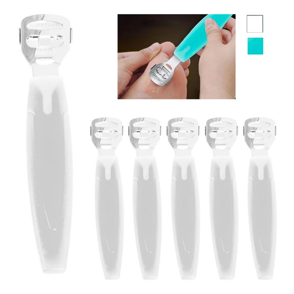 6 Pc Callus Remover Feet Hard Skin Remover Corn Shaver Pedicure Replace Blades