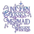 thumbnail image 3 of CafePress - UNICORN KISSES And MERMAID WISHES Pajamas - Women's Short Sleeve Print T-Shirt and Pants Light Cotton Pajama Set, 3 of 7