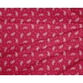 thumbnail image 4 of oneOone Polyester Lycra Fabric Dot & Paisley Small Printed Fabric 1 Yard 56 Inch Wide, 4 of 4