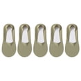 thumbnail image 1 of pares de calcetines náuticos de verano de estilo fino, calcetines invisibles de silicona antideslizantes, calcetines cortos de boca baja para mujer, 1 of 5