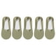 thumbnail image 1 of Calcetines invisibles de estilo fino para mujer, medias invisibles de silicona antideslizantes con posicionamiento, boca poco profunda, 5 uds., 1 of 5