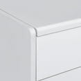 thumbnail image 6 of Picket House Furnishings Aurora Mini Dressing Table with Stool, LED and USB in Glossy White, 6 of 10