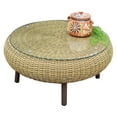 thumbnail image 3 of Tortuga Outdoor Round Wicker Table, 3 of 5