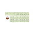 thumbnail image 2 of RUINIXCW Baby Girls Gingerbread Costume Christmas Plush Romper Dress Cute Headband, 2 of 8