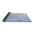 thumbnail image 2 of Ahgly Company Indoor Round Medallion Blue Traditional Area Rugs, 7' Round, 2 of 4