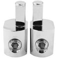 WSTEER 1 Pair Aluminum 0 Gauge To 4 Gauge Adapter Reducer Car Audio Accessories