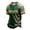 Dark Green, variant on Mexico 2026 Soccer Cup Fan Jersey for Men, V-Neck Short Sleeve T-Shirt with Gold Totem & Bold Letter Print, Breathable Casual Sports Tee Pullover Top, 1 PC Black S
