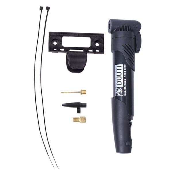 Sywqhk DUUTI Ciclismo Bomba de tubo de aire MTB Bicicleta Baloncesto Pelota Neumático Inflador (Negro) Sywqhk Alta Calidad