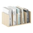 thumbnail image 6 of Pemberly Row Office Supplies Desktop Bookshelf Storage in Bauhaus Oak, 6 of 6