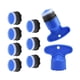 thumbnail image 1 of 8x aireador de grifo aireador de fregadero ahorro de agua accesorio de grifo giratorio móvil con 2 llaves de extracción limitador de flujo 215 mm, 1 of 9