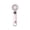 Pink, variant on Mini Portable Fan, Small and Powerful, Cute Design High Speed Personal Handheld fan and Desktop with Base, Lightweight USB Rechargeable for Travel Lash Makeup Women Summer Gift(White)