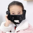 thumbnail image 1 of Girl 2-in-1 Warm Mask Earmuffs Cartoon Protector Thickened Windproof Outdoor Kid Boy Mask, 1 of 5