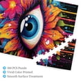 thumbnail image 3 of 500 PCS Eye Of Life - 500 Piece Vibrant Jigsaw Puzzle,Wonderful Imagination,Ideal For Relaxation And Family Fun,Modern Art Wooden Puzzle For Adults,Unique And Beautiful Design, 3 of 6