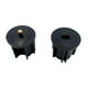 thumbnail image 2 of Soportes de montaje de la tapa del extremo de la varilla del tapón del embrague ciego Fácil instalación Multiusos Ciego Negro 3.8 cm, 2 of 9