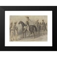 thumbnail image 2 of Constantin Guys 14x11 Black Modern Framed Museum Art Print Titled - Military Parade, 2 of 5