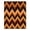 Orange, Pattern 2, variant on ODIKA 4'x6' Machine Washable Non-Slip Area Rug, Oriental Burnt Orange High Traffic Rug, Brown, 1016773
