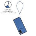 thumbnail image 3 of for Samsung Galaxy S20 Plus Wallet Case with Card Holder Case with RFID Blocking Card Slots, Double Magnetic Clasp Durable Shockproof Kickstand Detachable Wrist Strap Cover,Blue, 3 of 6
