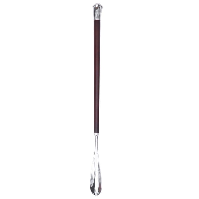 Wooden Handle Shoe Remover with Dolphin Shape Tip for Home Use Durable and Practical Long Handle