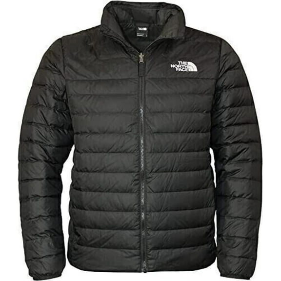 The North Face Flare II NF0A55XGJK3 Men's Black Full Zip Puffer Jacket NCL191 (Regular,M)