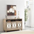 thumbnail image 2 of Coast to Coast 40224 Three Door Media Credenza - Light Brown - 54 x 16 x 35 in., 2 of 2