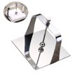 thumbnail image 4 of IDEANATEGRATE Soporte Para Servilletas De Acero Inoxidable Con Plateado Moderno, 4 of 8