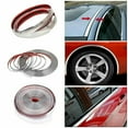 Car Molding Trim 1"Wide Chrome Auto Body Door Roof Bumper Decorate Strip
