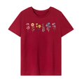 thumbnail image 1 of Camiseta Básica para Mujer Yuyangstore Suave con Cuello Redondo S, 1 of 7