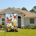 thumbnail image 2 of Amhnf Butterfly And Daffodil Garden Flag For Home Outdoor Garden Yard Decor 12x18 inch, 2 of 5