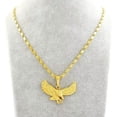 thumbnail image 5 of GKNET Golden Eagle 24K Gold Plated Pendant 50CM/60CM Necklace Chains Fashion Jewelry, 5 of 7