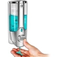 thumbnail image 5 of 2X Dispensador de Jabón, Dispensador de Mano Montado en la Pared, Dispensador de Gel de Mano Manual 350Ml, Gel de Ducha, 5 of 5