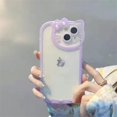 thumbnail image 1 of Sanrio-funda transparente de Hello Kitty para iPhone, carcasa a prueba de golpes con dibujos animados para modelos 14, 13, 11, 12 Pro Max, X, XS, XR, 7, 8 Plus, Y2K Fivean unisex, 1 of 2