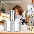thumbnail image 2 of Quemador de Alcohol de Laboratorio, Lámpara de Alcohol de 400 Ml Quemador de Alcohol Engrosado de Acero Inoxidable con Tornillo y Mecha Química Lámpara Dental Lad, Quemadores Bunsen ANGGREK Otros, 2 of 9