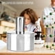 thumbnail image 2 of Quemador de Alcohol de Laboratorio, Lámpara de Alcohol de 400 Ml Quemador de Alcohol Engrosado de Acero Inoxidable con Tornillo y Mecha Química Lámpara Dental Lad, Quemadores Bunsen ANGGREK Otros, 2 of 9