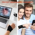 thumbnail image 5 of Carpal Tunnel Wrist Brace For Tendinitis And Arthritis,one Hand Adjustable Compression Wrist Support Wrap With Pain Relief - Comfortable Lined Fits Bo, 5 of 5