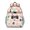 Beige-63, variant on Ocean Turtle Students Backpack with Tropical Marine Life and Hawaiian Coral Reef Print, Cute Cartoon Sea Turtle and Nautical Beach Theme, Spacious and Adjustable