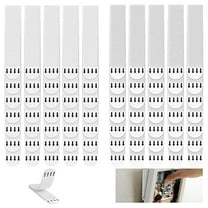 Picture Hanging Strips,Picture Hanger Kit, Removable Damage Free,Picture Hanging Hooks,White (36Pack)