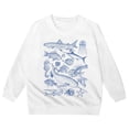 thumbnail image 3 of Tisuna Toddler Crewneck Sweatshirts Girls Stylish Animals Print Sweatshirt Little Girls Daily Party Long Sleeve Tops Clothes Size 2-3 Years, 3 of 3