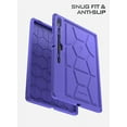 thumbnail image 5 of Poetic TurtleSkin Case for Samsung Galaxy Tab S8 Ultra 14.6 Inch 2022, Heavy Duty Silicone Case, Kids Friendly, Purple, 5 of 5