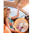 thumbnail image 4 of Clip para Visera de Auto JOYROOM Porta Gafas Rosa de Espuma Suave, 4 of 9