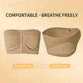 thumbnail image 5 of Seductiva Clothing Tube Tops Women's Simple Solid Bra Comfy Breathable Tube Bra Strapless Crop Tops, 5 of 9