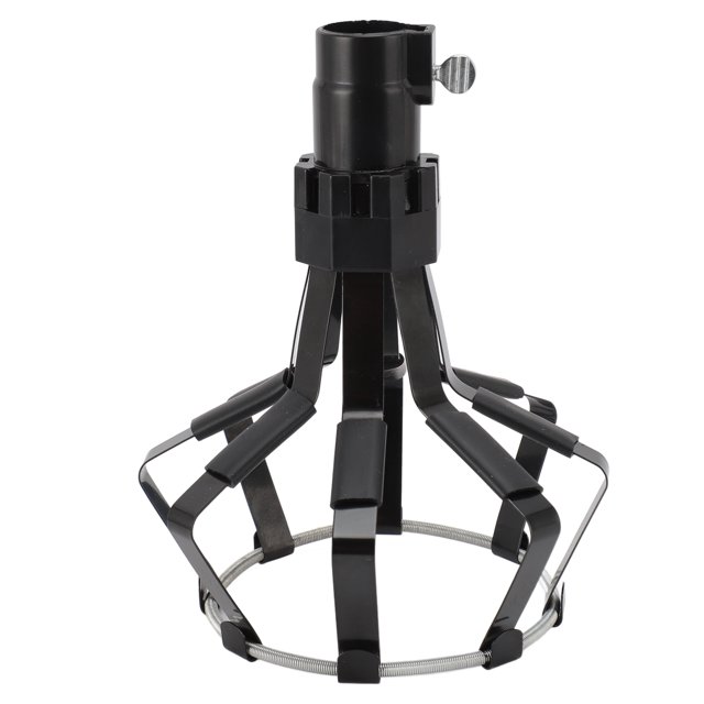 Firm Grip Basket Style Plastic High Ceiling Bulb Changer, Convenient for LED Light Replacement