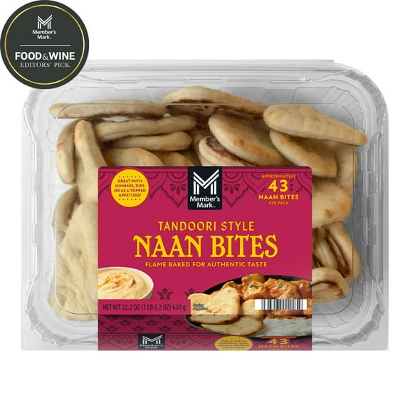 Member's Mark Tandoori Style Naan Bites, 22.2 oz.