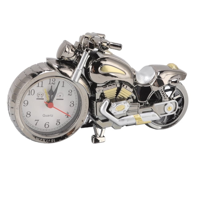 Reloj Despertador De Motocicleta, Modelo Único De MOTOCLETA VINTAGE, Sonido Fuerte, Hora Precisa Con Material De Primera, Para Uso En El Hogar, La Oficina Y